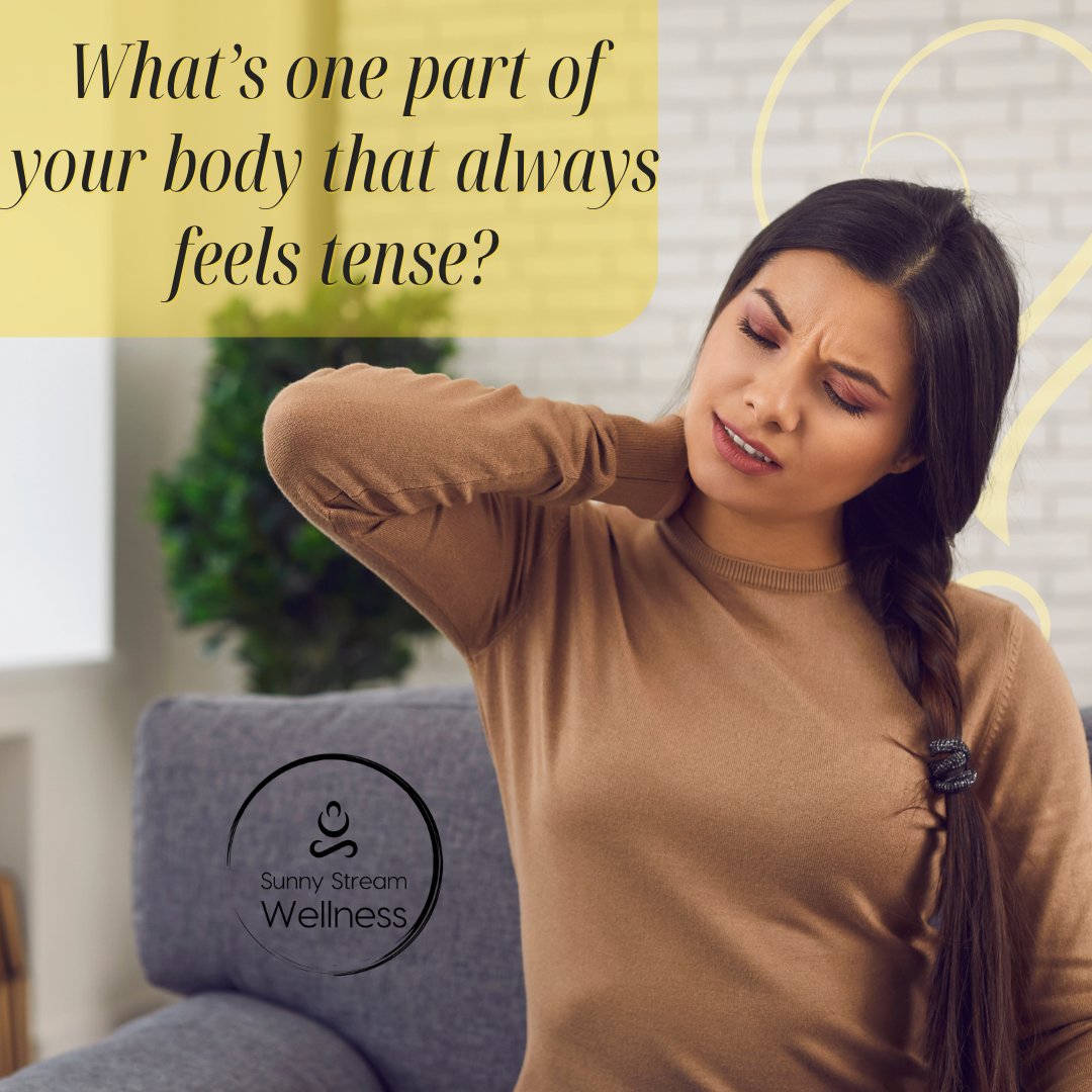 SunnyStreamBW's tweet photo. 🌟 What’s the one spot that always feels tense? We’ve got the solution! 💆‍♀️ Release that tension and feel your best. Book now: https://t.co/IAIwOoW6PQ
#TensionRelief #MassageTherapy #FeelGoodNow #SunnyStreamWellness https://t.co/YQCRUyXTeq