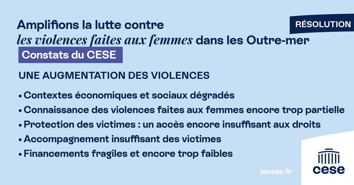 🔴 Plénière | Lutte contre les #Violences faites aux femmes en #OutreMer
"Les violences ne doivent plus être minimisées ou cachées.
Ce n’est pas parce que nous vivions sur des îles où les interconnaissances sont plus fortes, que nous devons les passer sous silence.
Ce n’est pas
