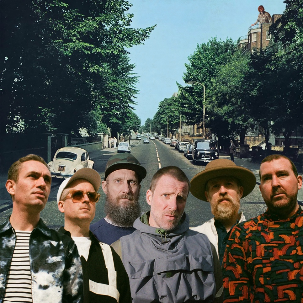 brooklynvegan's tweet photo. Hot Chip & Sleaford Mods team up for new single recorded at Abbey Road (listen) #hotmods https://t.co/rmBniBKsjL https://t.co/VBdnGcuoAl