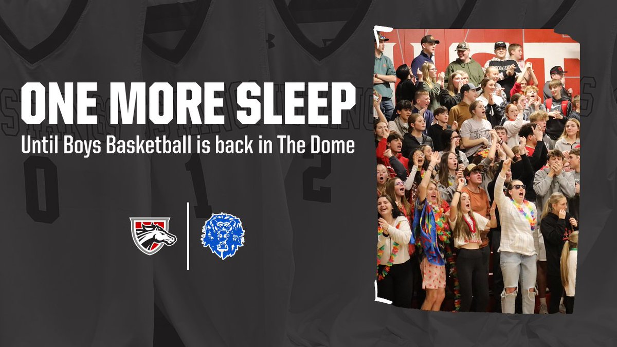 Season tips off tomorrow in The Dome!
4:45 / 6:00 / 7:15