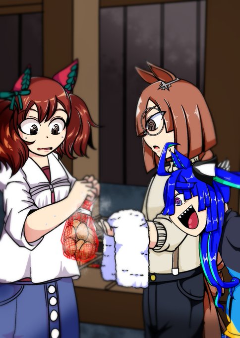 「ウマ旅～いろんな温泉地に行ってきた～(仮)」をC105で頒布いたします。 内容としましてはナイスネイチャ主役で、様々なウマ娘たちと色んな温泉に行ってくるという漫画です。当日はすずき リス  さんにナイスネイチャの売り子をお願いしております。 当日はよろしくお願いします! 