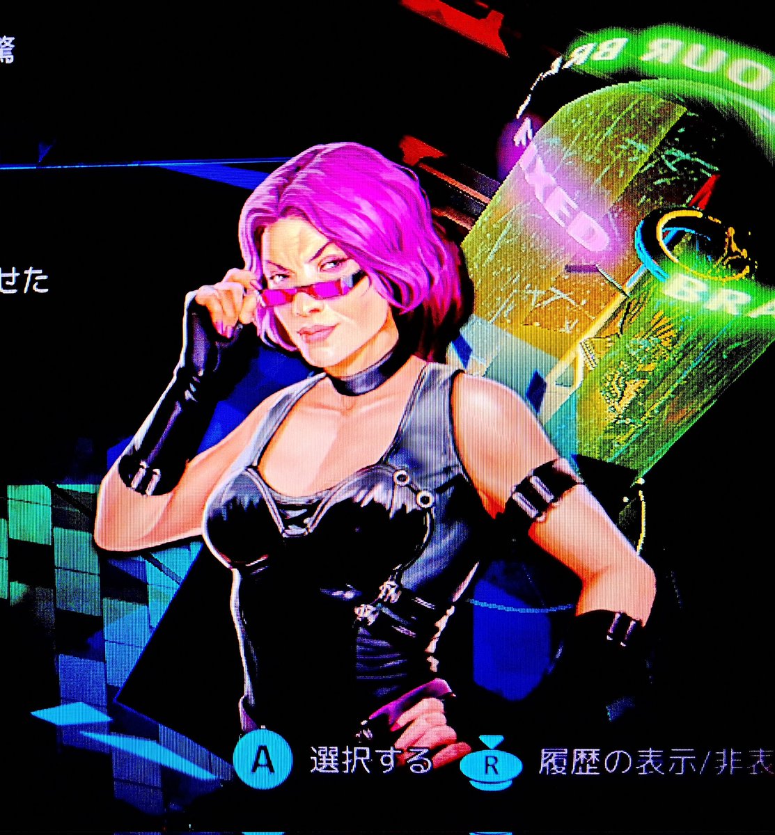 static78ism's tweet photo. 今日の　#ゲームデック　
様々なSF・サイバーパンクの映画やゲーム見てきた私ですが、原点はやはりブレードランナーで。当時見た映像美が今でも焼き付いてます。
なので、サイバーパンク的なゲームあるとすぐ飛びつくんですよね。
↓こんなBBAになりたい人生だったw
　#gamedec https://t.co/KYpQ0z9Vci