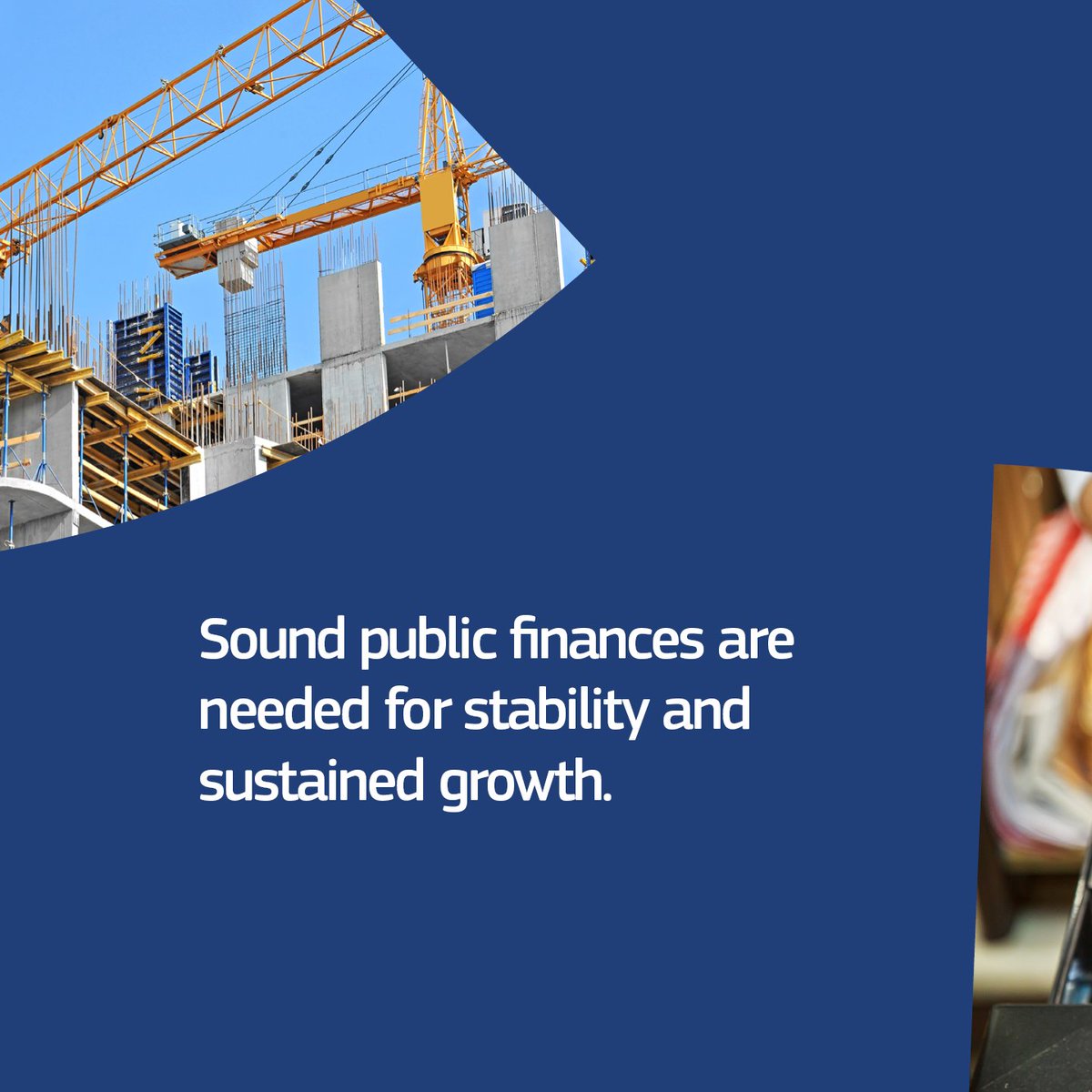 EU_Commission's tweet photo. We are presenting the 2024 #EuropeanSemester Autumn Package for first time under the new economic framework to support EU countries to: 

📂 achieve macroeconomic stability 
📂 strengthen fiscal sustainability 
📂 encourage reforms and investments