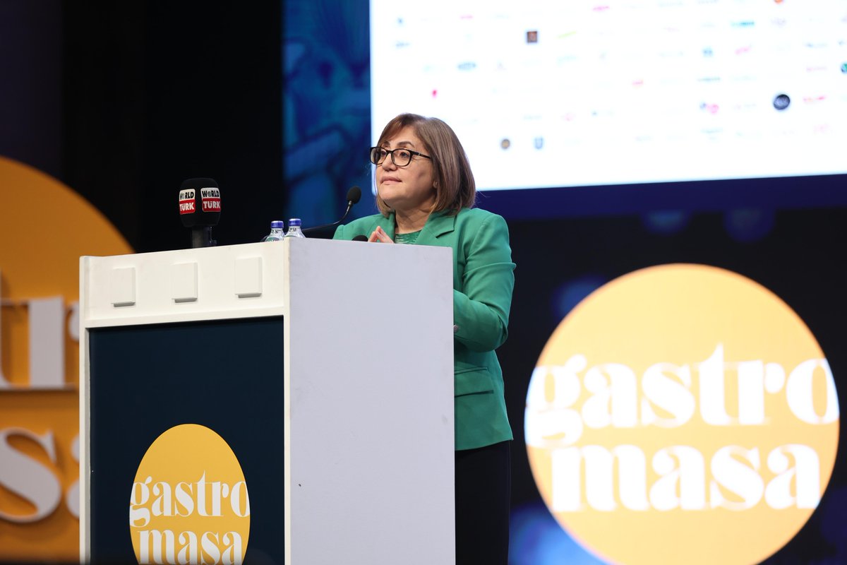 gastromasa's tweet photo. Metropolitan Mayor of Gaziantep Mrs. Fatma Şahin and Governor of Istanbul, Mr. Davut Gül attended the Opening Ceremony of the 9th edition of Gastromasa Istanbul International Gastronomy Conference.  #gastromasa #gastromasa2024 https://t.co/5OrUGpAHyI