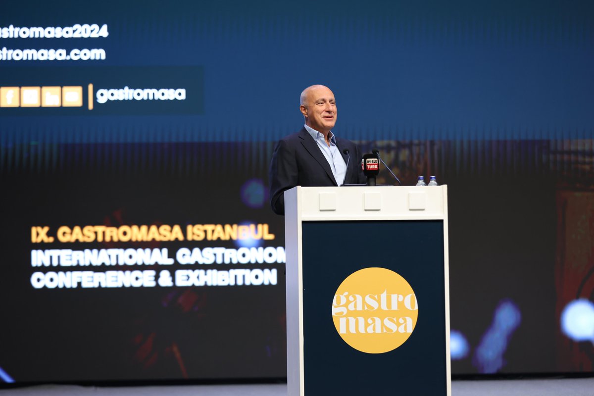 gastromasa's tweet photo. Metropolitan Mayor of Gaziantep Mrs. Fatma Şahin and Governor of Istanbul, Mr. Davut Gül attended the Opening Ceremony of the 9th edition of Gastromasa Istanbul International Gastronomy Conference.  #gastromasa #gastromasa2024 https://t.co/5OrUGpAHyI
