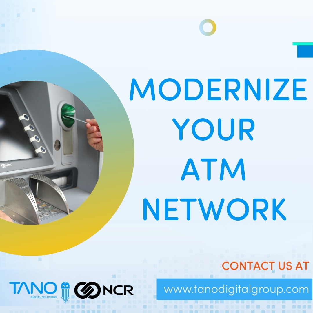 TanoGroup's tweet image. Keep your ATMs running smoothly with NCR Software Distribution Services. Get the latest updates and security patches. 

Contact us for reliable, cutting-edge ATM services in Botswana.

#NCR #TanoDigitalSolutions #ATMServices #Botswana