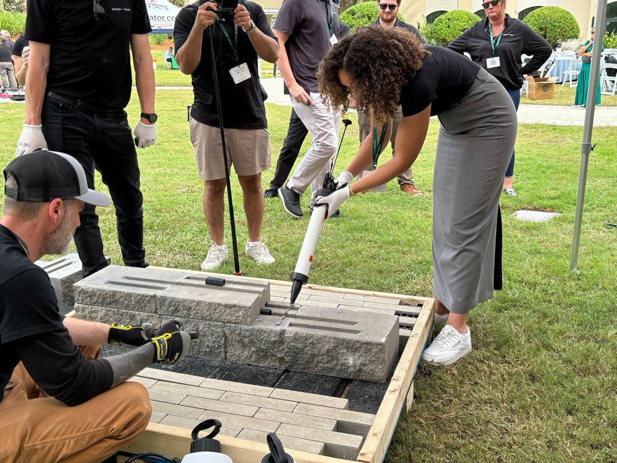 PROSOCO's tweet image. We loved spending last week with our friends at Techo-Bloc and their distributors. The opportunity train on masonry cleaning and protecting best practices and engage with this group was tremendous.
#PROSOCO #TechoBloc #LandscapeCleaning #LandscapeConstruction #Hardscape #Outdoor