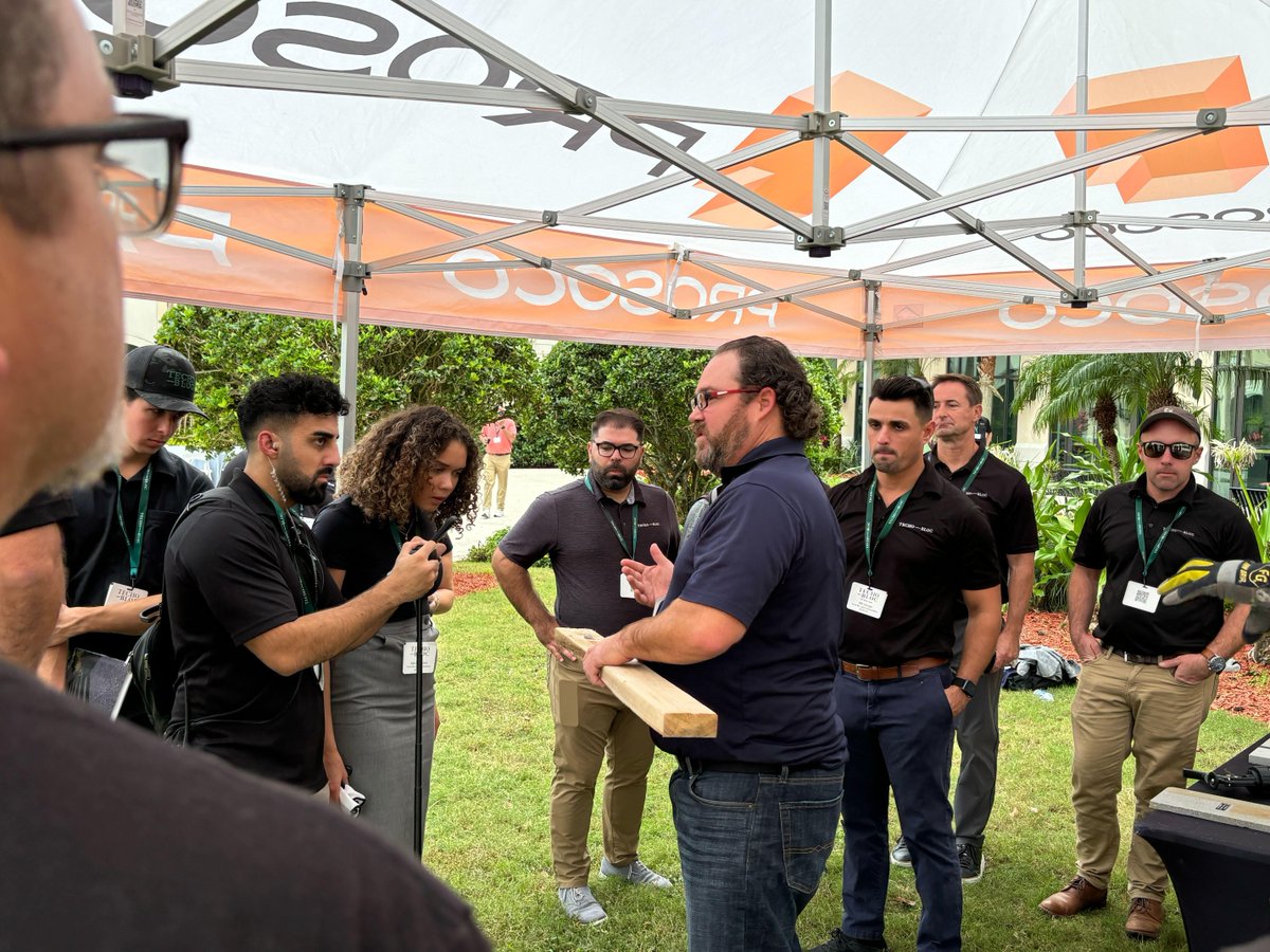 PROSOCO's tweet image. We loved spending last week with our friends at Techo-Bloc and their distributors. The opportunity train on masonry cleaning and protecting best practices and engage with this group was tremendous.
#PROSOCO #TechoBloc #LandscapeCleaning #LandscapeConstruction #Hardscape #Outdoor