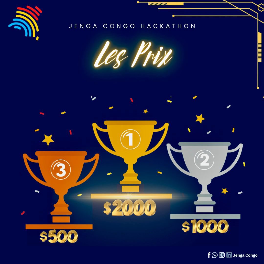 AdamHeritier's tweet photo. Nous organisons un hackathon sur l’intelligence artificielle et le machine learning à Goma. Le Gagnant aura $2000. 
Inscrivez vous sur https://t.co/PHW3J3ZLYb

Thème: “L’innovation pour la Paix et le progrès social”

@ScienceRDC @JMEsole @NdjokoKarine @Katsuva_R @BoraTechnology https://t.co/tN0WAxkaIV
