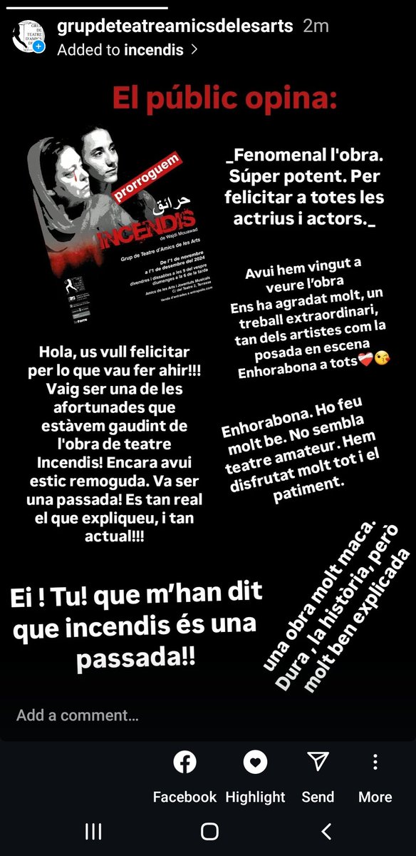 Grupteatreamics's tweet photo. Encara  no has  vingut?
Prorroguem.
Anem obrint sessions a @EntraPolis 
@aa_jjmm https://t.co/TnkMPuJVow