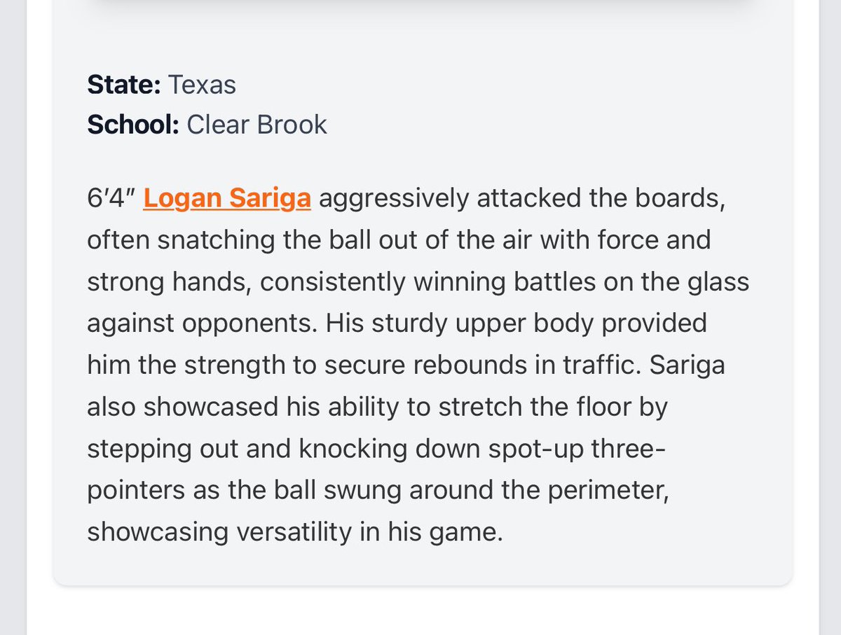 Thank you <a href="/PrepHoopsTX/">Prep Hoops Texas</a> <a href="/ClearBrookHoops/">Clear Brook Hoops</a>