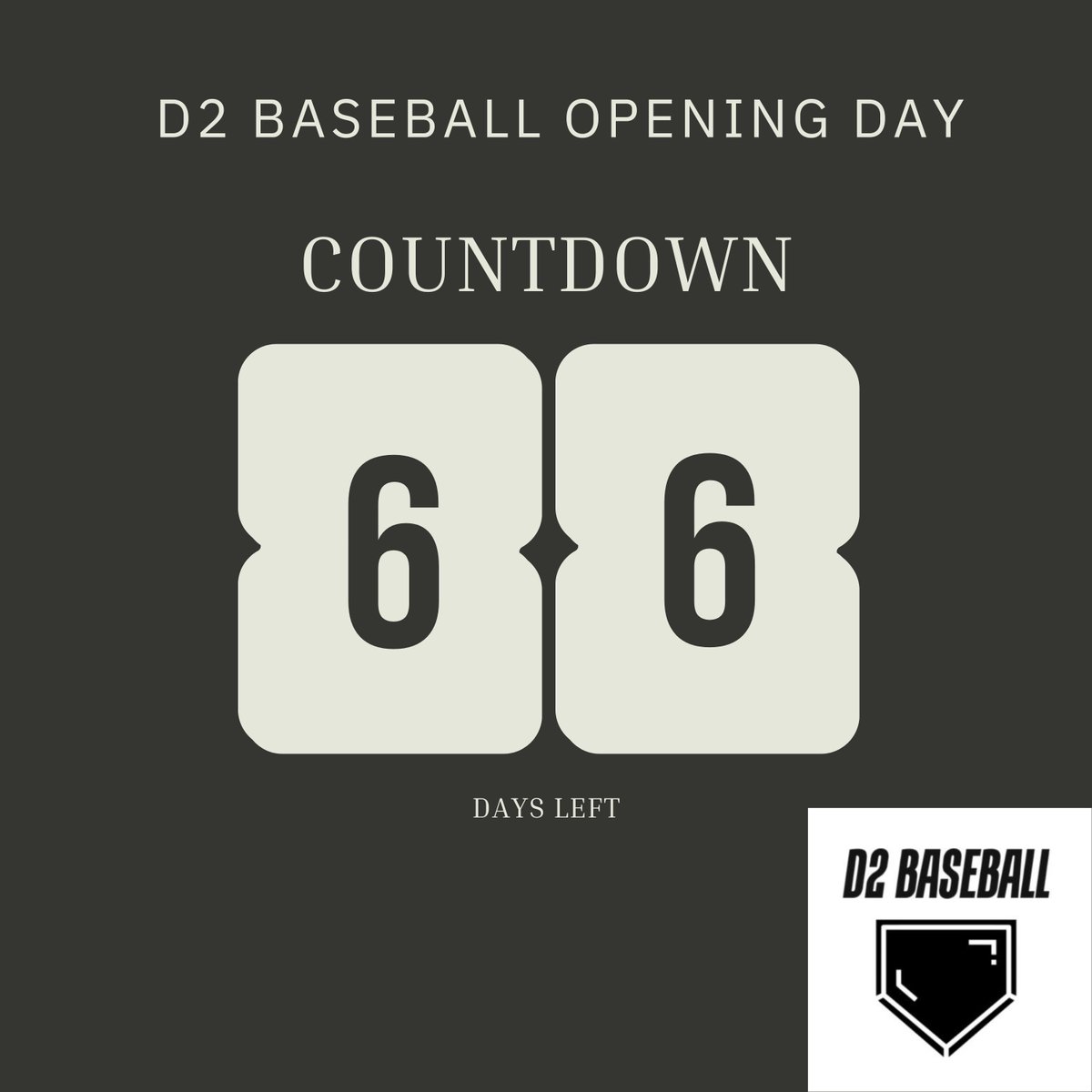 D2 Baseball (@diviibaseball) on Twitter photo 66 days until Opening Day! Alex Schroeder of <a href="/OBU_Baseball/">OBU Baseball</a> finished his storied career with 66 home runs, the most of any active D2 player at the end of his career. 💥⚾ #D2Baseball 66 days until Opening Day! Alex Schroeder of <a href="/OBU_Baseball/">OBU Baseball</a> finished his storied career with 66 home runs, the most of any active D2 player at the end of his career. 💥⚾ #D2Baseball