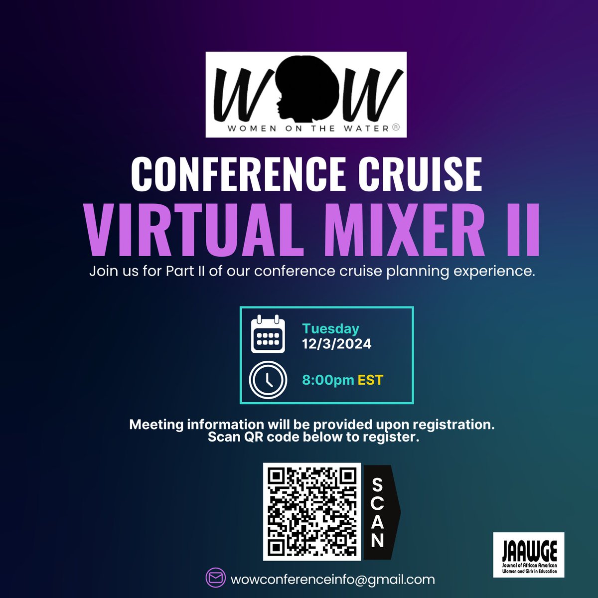 Join us for Part II of our conference cruise planning experience!