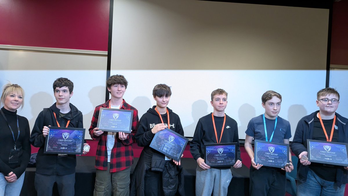 PGSALCComputing's tweet photo. @PenistoneGS Could not be prouder of our KS3 and KS4 students today at the @CyberSwitchUp 2024 finals! To come in the top 10%, 60 on the finals out 4878 students who entered they have been incredible 👏🏼🏆 #beproud @HeartSpace_PGS https://t.co/PB4xL5w3VV