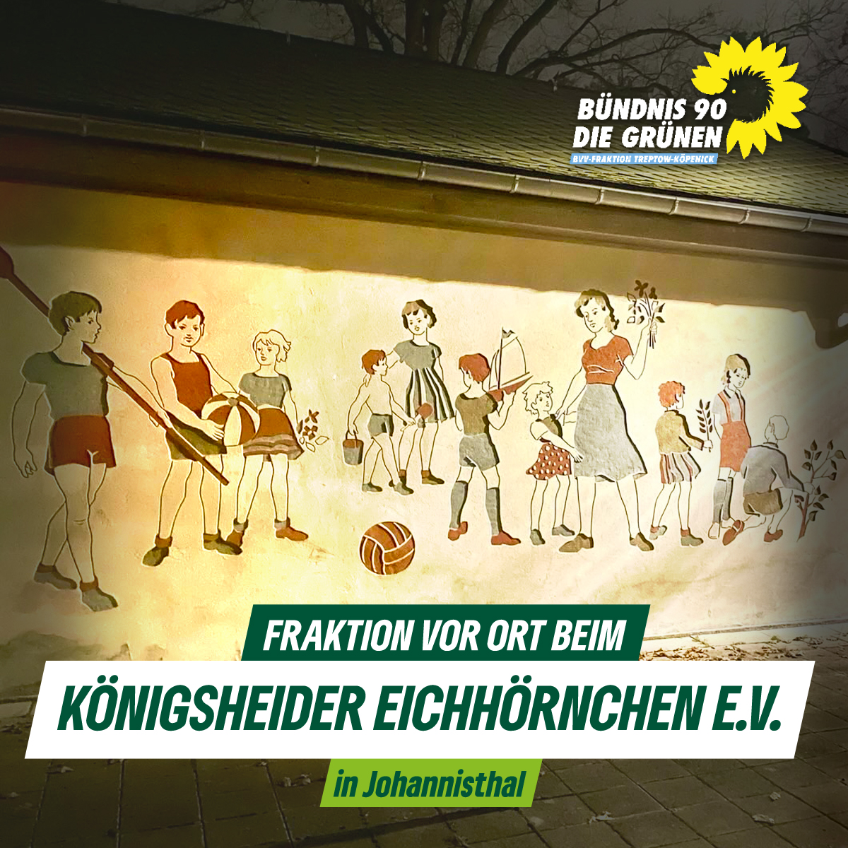 Ein bewegender Abend bei der Fraktion vor Ort Sitzung beim Königsheider Eichhörnchen e.V.! 💚
Berührende Gespräche über das größte DDR-Kinderheim zeigten: Erinnerungsarbeit heilt &amp; schafft Verständnis.🙏

📅 30.11., 10:30 Uhr: Historische Führung 

Infos: koenigsheider-eichhoernchen-ev.de