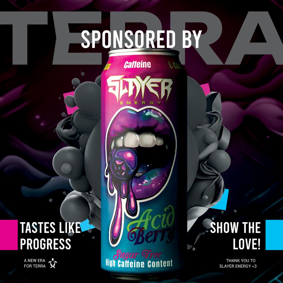 🚨 Big News Alert! 🚨

Proud to announce that <a href="/TerraEsportsZA/">Terra Esports</a> is now powered by <a href="/Slayerdrink/">Slayer Energy</a> ! 🎮💥

Say goodbye to the mundane because we're bringing the thrill directly to your screens. With Slayer Energy, it's not just about playing the game; it's about DESTROYING THE DULL!