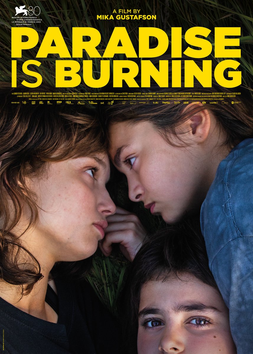 Hoy #martesdecine podremos disfrutar de "Paradise is burning" de la directora Mika Gustafson ¡Os esperamos!