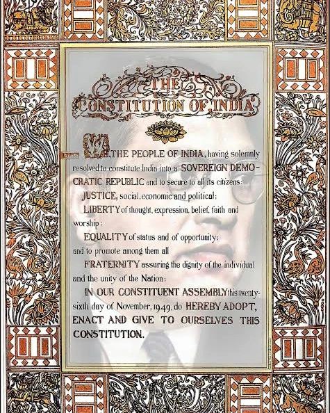 #ConstitutionDay2024 
India is democratic country.