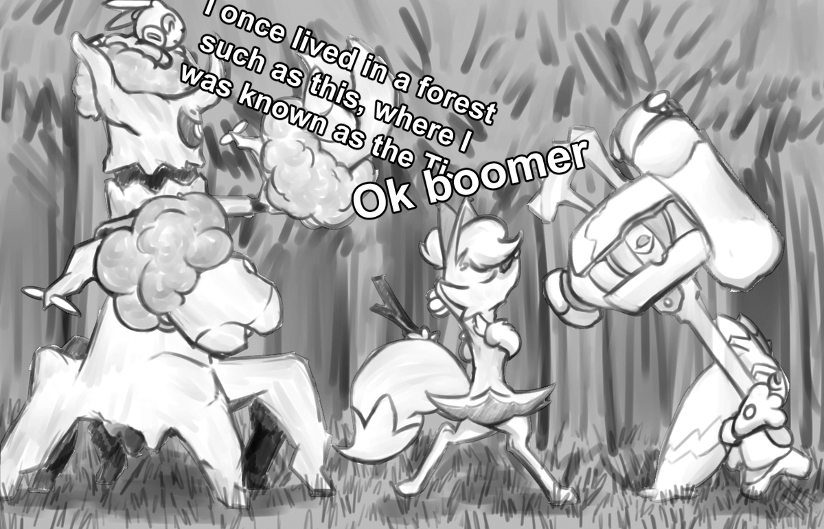 A_Terrible_Pers's tweet photo. New RP and that means a whole new team dynamic, including my own Braixen girl
It's gonna be a great time https://t.co/FTdXQDBqa7