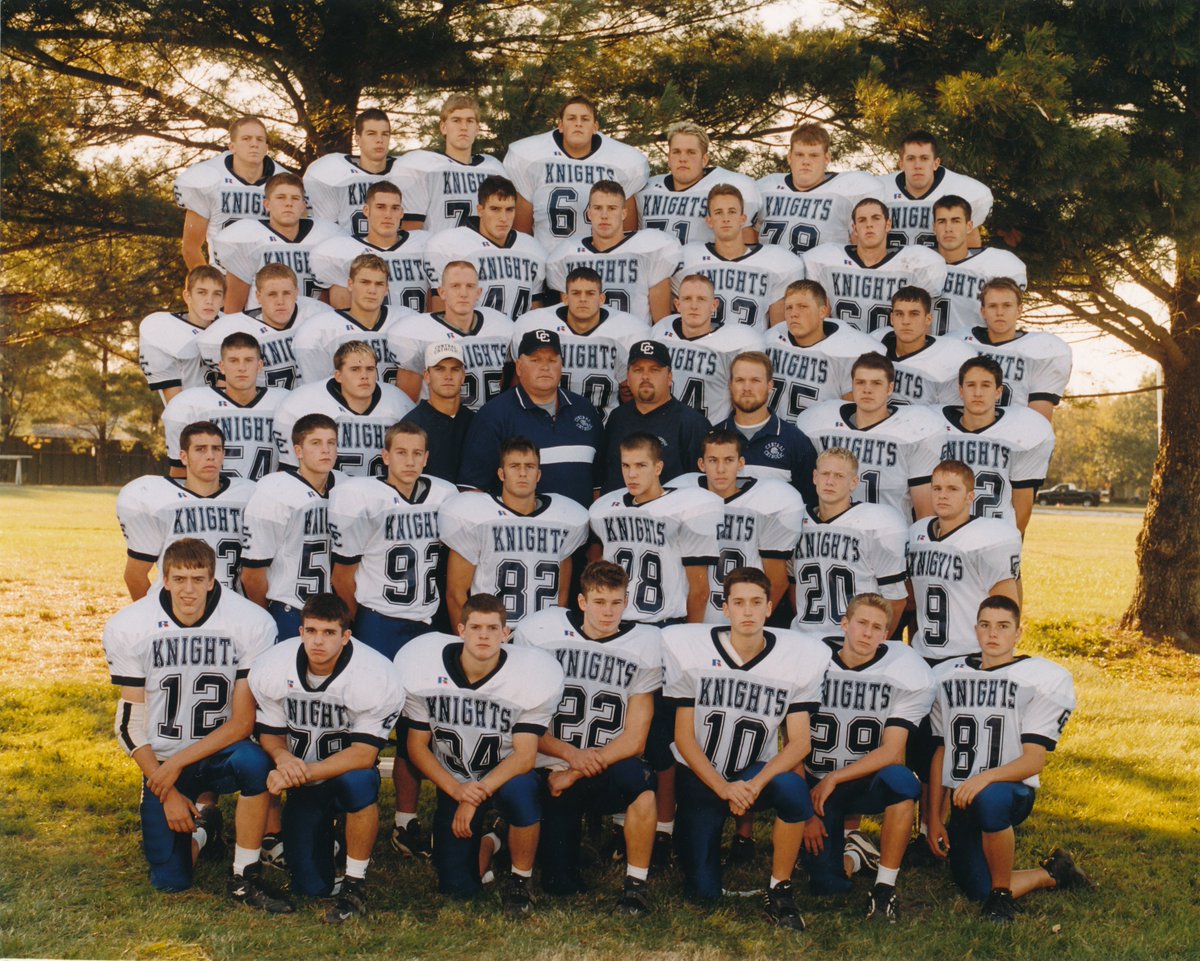 IHSAA (@ihsaa1) on Twitter photo 25 Years Ago Today (Nov. 26, 1999)
The Lafayette Central Catholic Knights were crowned #IHSAA Class 1A Football State Champions!
🏆🏈🥇🟦⬜️ <a href="/LCC_Athletics/">Central Catholic Athletics</a>
Official program: ihsaapublic.blob.core.windows.net/flipbook/1999-… 25 Years Ago Today (Nov. 26, 1999)
The Lafayette Central Catholic Knights were crowned #IHSAA Class 1A Football State Champions!
🏆🏈🥇🟦⬜️ <a href="/LCC_Athletics/">Central Catholic Athletics</a>
Official program: ihsaapublic.blob.core.windows.net/flipbook/1999-…