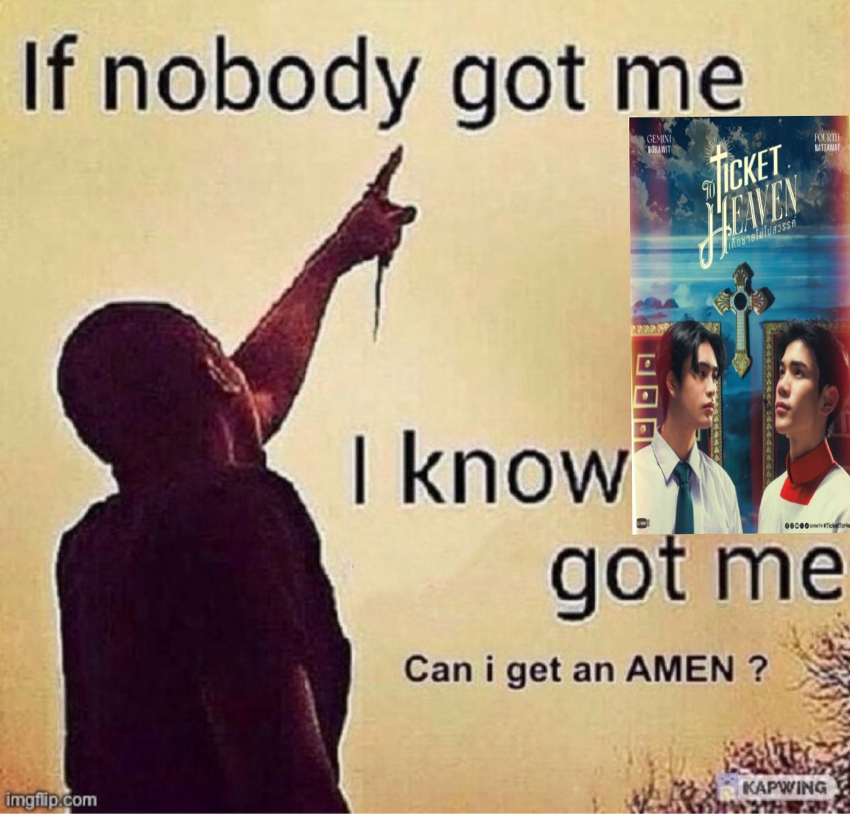 oh i say AMEN loud