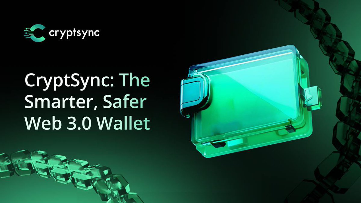 AlkaLine_9's tweet image. 🔰 Cryptsync | Your future wallet 

✔️Multi-chain compatibility.
✔️AI-backed security.
✔️Game changing features. 

$SNC ICO is live! 👉 @cryptsync_io 

#Cryptsync #Syncoin