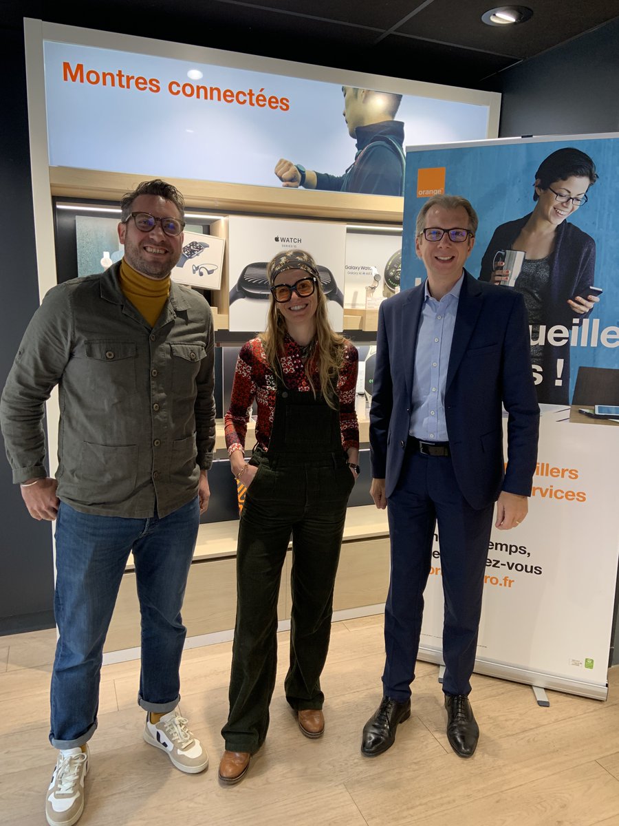 📢<a href="/OrangeGrandEst/">Orange Grand Est</a>  est ravi de rejoindre les Vitrines de Charleville
Notre boutique est fière de devenir adhérente et espère contribuer activement à la dynamique locale aux côtés des commerçants du cœur de ville
🙏Merci à Valérie Marage pour son accueil au sein de l’association