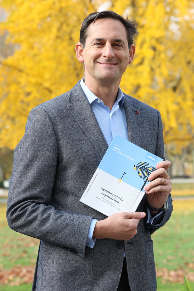 .<a href="/gubieda/">Santiago F. Gubieda</a>: "Las organizaciones deben aprender a gestionar las nuevas 'líneas rojas' de la reputación".
El libro "Sembrando la reputación", publicado por <a href="/EUNSAediciones/">EUNSA Ediciones Universidad de Navarra</a>, aporta claves y herramientas para una buena estrategia de comunicación corporativa.
👉 unav.edu/noticias/-/con…