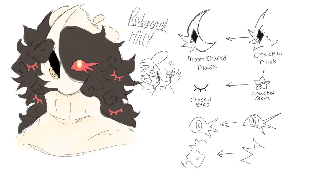r94285's tweet image. Folly redemption design (colored/updated ver) #regretevator