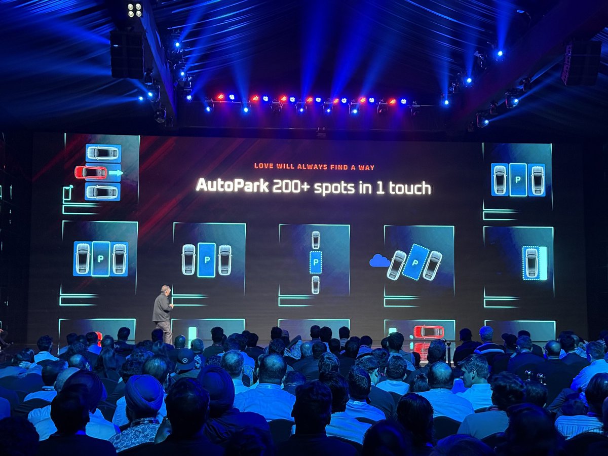 NamasteCar's tweet photo. #MahindraElectricOriginSUVs gets #ADAS Level 2+, #EyeDentity fatigue alert, #Secure360 security and #AutoPark feature. https://t.co/fY1NLQYJTc