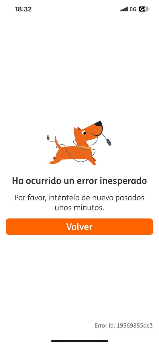 danielcasasanta's tweet photo. @ING_es Hola que pasa con la app y la web, no es el internet porque otras bancos y webs funcionan perfectamente… https://t.co/MnAcCZ13Sg