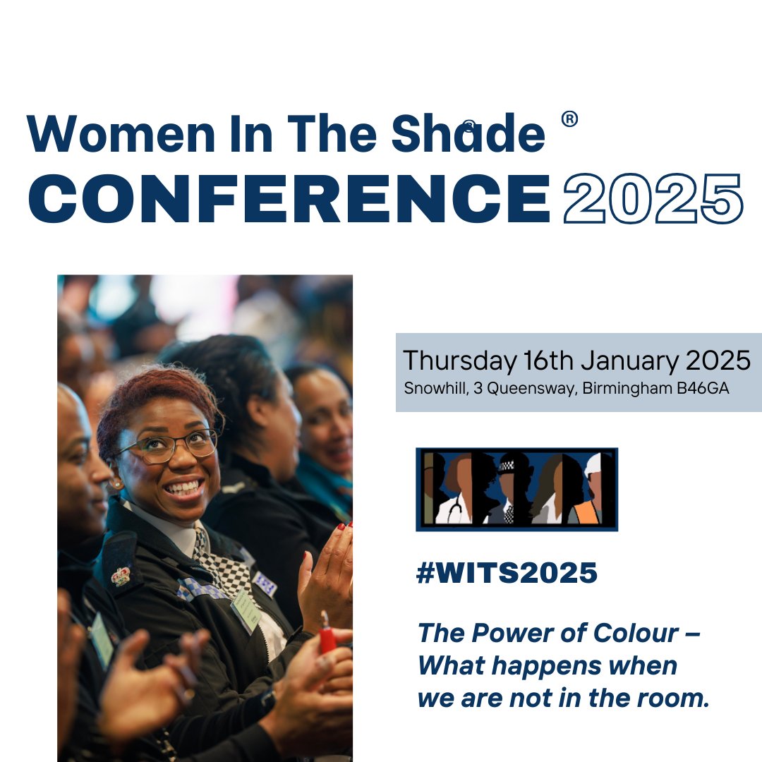 💪🏾Breaking Barriers Together: A Powerful Day of Stories, Strength, and Change

📍 Register now: lnkd.in/eRep7n3B

📅 Save the Date: Thursday, 16th January

#WITS2025 #WomenInTheShade #Empowerment #Inclusion #Representation #Conference #Networking #DiversityMatters