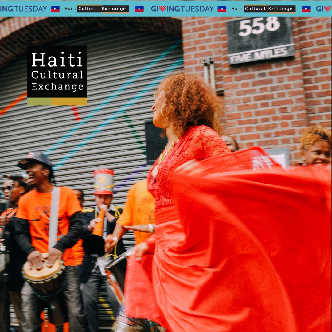 Haiti Cultural Exchange—a place where our roots deepen, and our community rises. Join us on December 3rd on #GivingTuesday in keeping HCX a sanctuary for Haitian art and culture. 🌿 haiticulturalx.networkforgood.com/projects/19605…