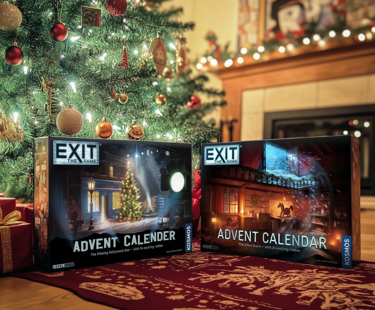 Get the holidays started with a game for the whole family! Each EXIT advent calendar has 24 fun riddles and games which you can play every day! We have two versions available now at our front desk. Find us at 1860 Bank Street, Ottawa, K1V 7Z8!

#Ottawa #OttawaHolidays