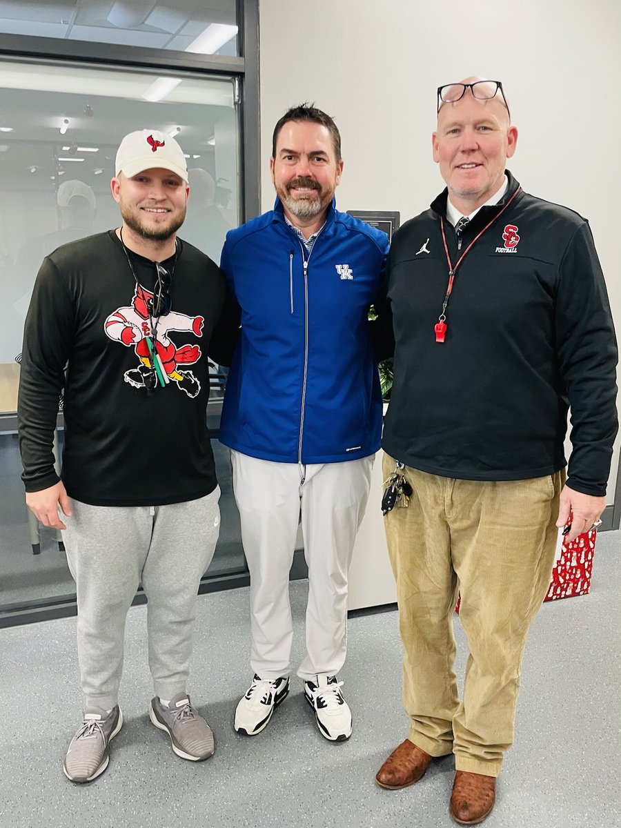 Mark Perry (@coachperry_uk) on Twitter photo Good to catch up with Head Coach Jim McKee and his son, Coach Clay McKee. Beautiful new facility at Scott County! Enjoyed hearing about everything going on in the Cardinal Program! #BBN <a href="/cards_football/">Coach McKee</a> <a href="/_claymckee7/">Coach Clay</a> Good to catch up with Head Coach Jim McKee and his son, Coach Clay McKee. Beautiful new facility at Scott County! Enjoyed hearing about everything going on in the Cardinal Program! #BBN <a href="/cards_football/">Coach McKee</a> <a href="/_claymckee7/">Coach Clay</a>