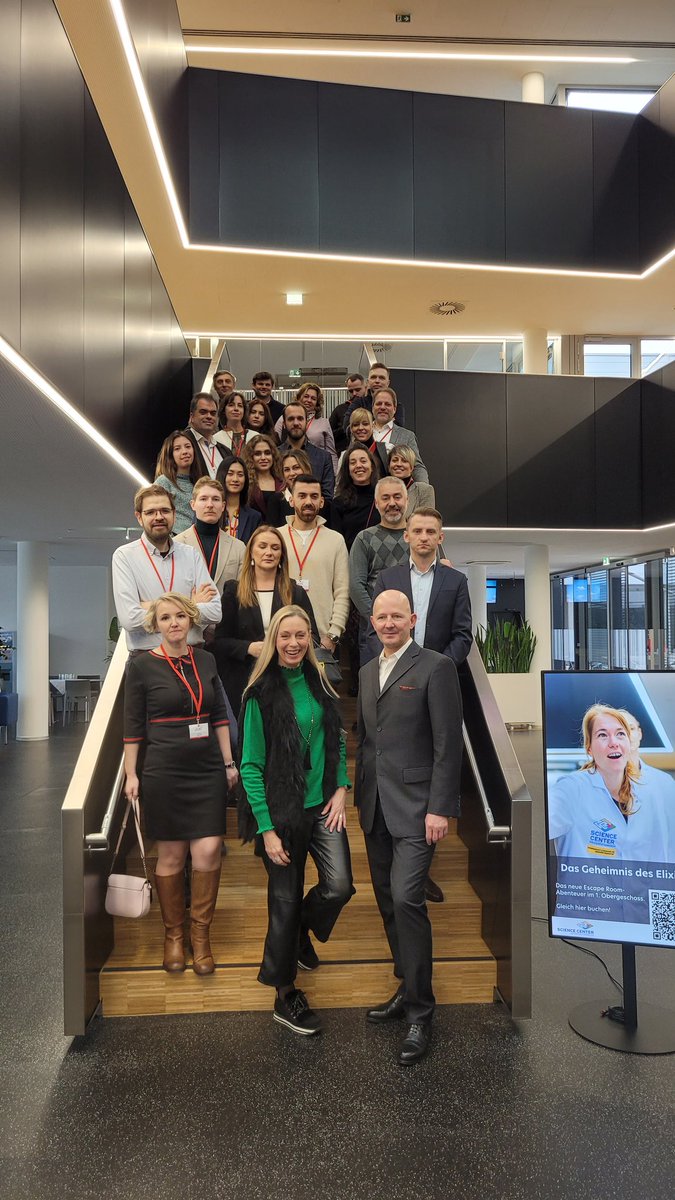 Ulrike Ritzinger (@ulrikeritzinger) on Twitter photo The 20 international participants in the 18th edition of <a href="/ALPSAustria/">Austria Alps</a> visit #Niederösterreich : 1st stop <a href="/ecoplus_noe/">ecoplus</a> including the "Haus der Digitalisierung" & <a href="/ACIB/">最近制服萌えになった少年</a> (Austrian Center of Industrial Biotechnology).
#ReFocusAustria
#Digitalization
#LifeScience
#bigdata
#Biotech The 20 international participants in the 18th edition of <a href="/ALPSAustria/">Austria Alps</a> visit #Niederösterreich : 1st stop <a href="/ecoplus_noe/">ecoplus</a> including the "Haus der Digitalisierung" & <a href="/ACIB/">最近制服萌えになった少年</a> (Austrian Center of Industrial Biotechnology).
#ReFocusAustria
#Digitalization
#LifeScience
#bigdata
#Biotech
