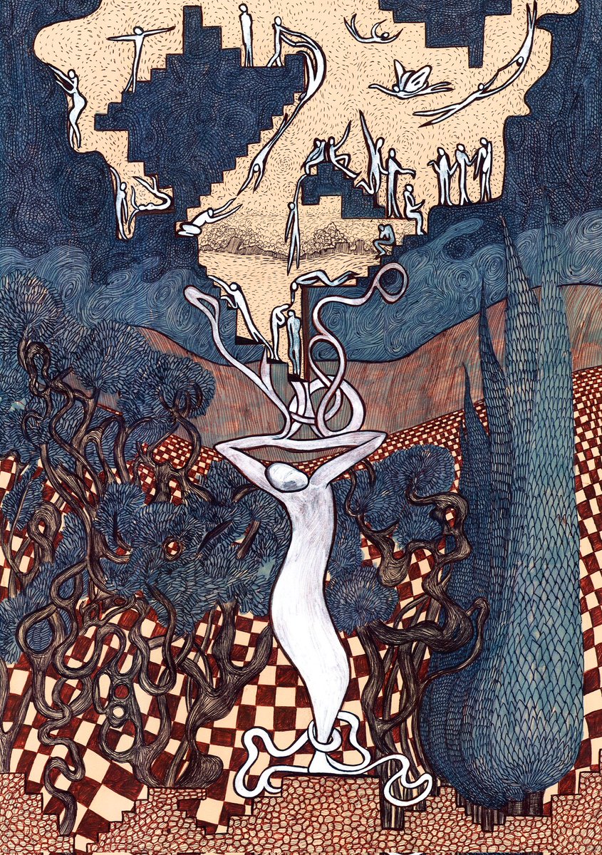 Drop your objkt art below ⤵️ 

I might collect some of them
if they resonate with me 🤝🏻

I just collected "Contrasting world"
OE by <a href="/maryam_baghbani/">maryam_baghbani</a> 🔗⬇️
Still few hours to grab yours for 3 xtz 

#tezostuesday