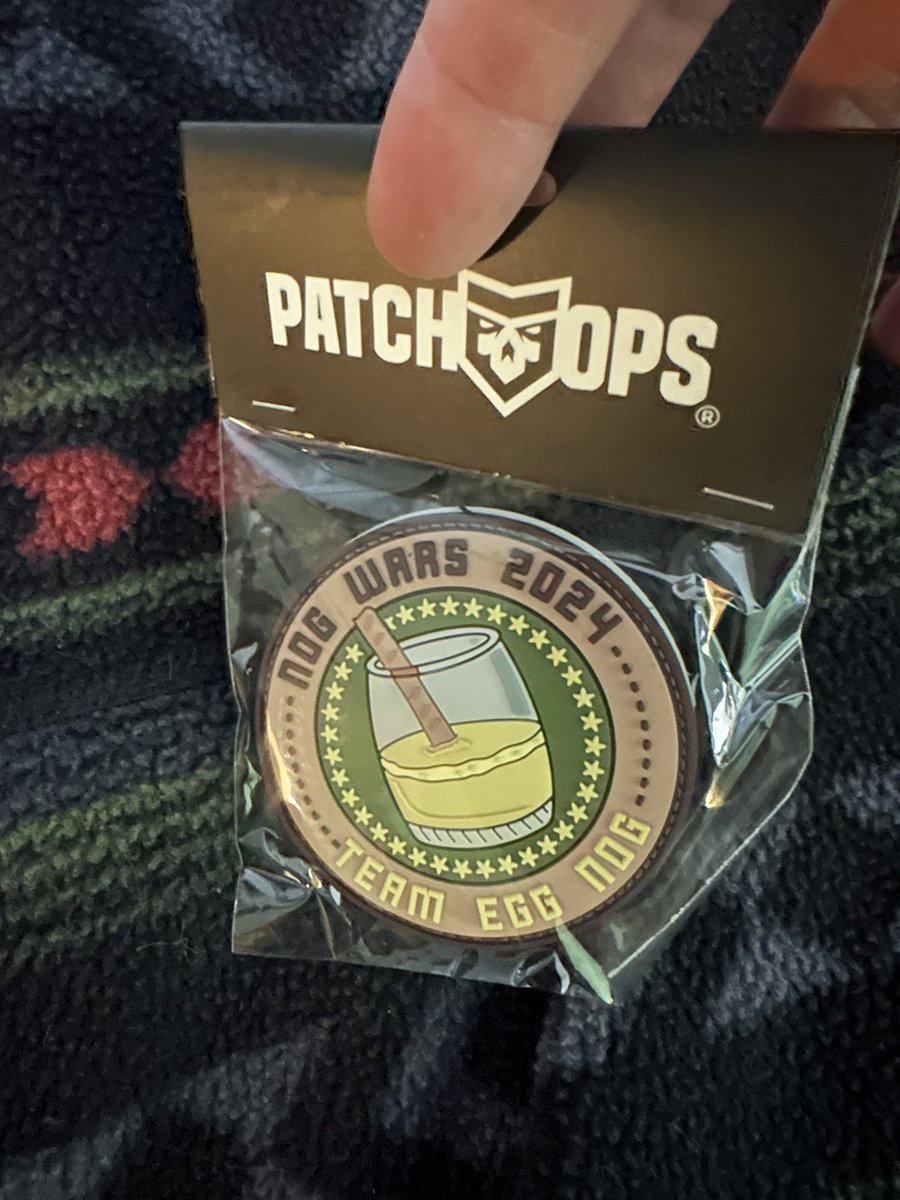 7K GIVEAWAY!!! 
As a sincere thank you, and, let’s admit, apology for 7,000+ folks following me for some odd reason, I will make one of you, the lucky recipient of this “Nog Wars 2024” patch from <a href="/patch_ops/">Patch Ops</a> 

To enter, simply reply to this post with “Team Nog” tag a friend, and