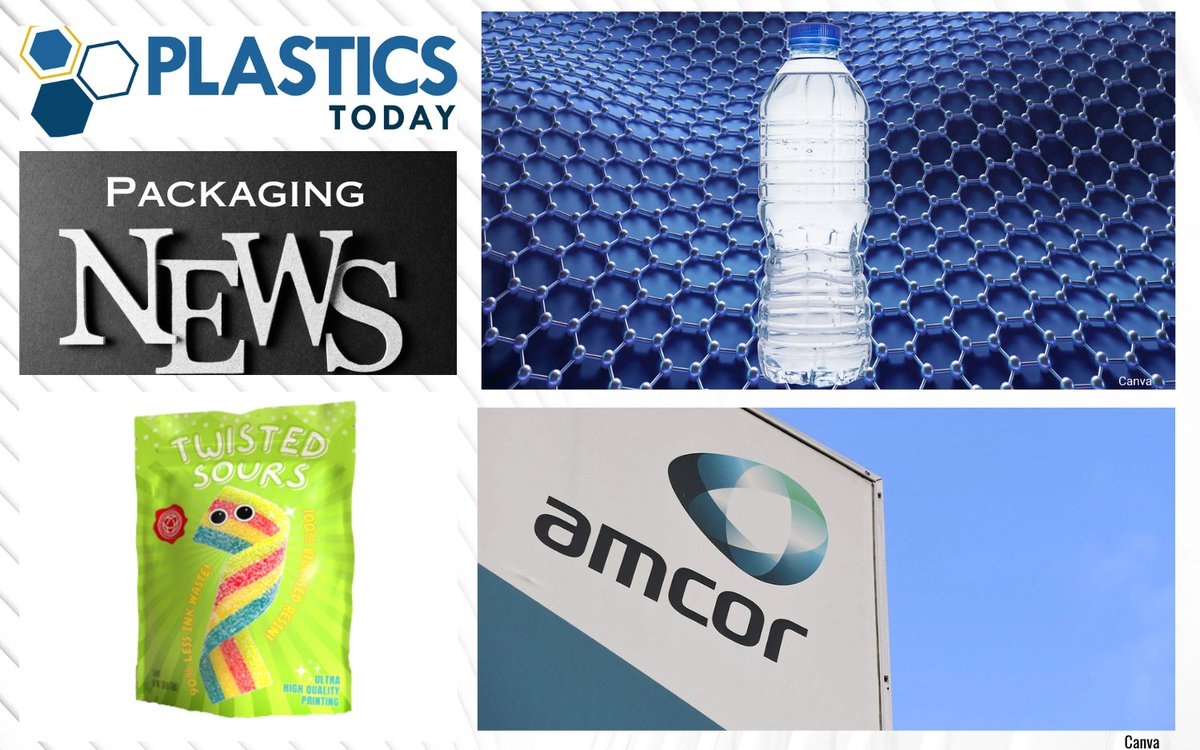 Plastic #Packaging News <a href="/plasticstoday/">PlasticsToday</a>
Graphene Lightweights PET Bottles and More
First 100% Bioplastic Pouch
Amcor to Buy Berry Global
Pkg Recycling Rates in America: Then &amp; Now
Does a Reusable Pharma Vial Make Sense?
Efficient Polyester Recycling Tech
tiny.cc/PT-Pkg-Nov26