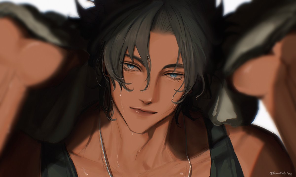 AlmondTofu_boy's tweet photo. 🫧wet puppy🫧
#ff7 #ZackFair https://t.co/oPpmnKBCOi
