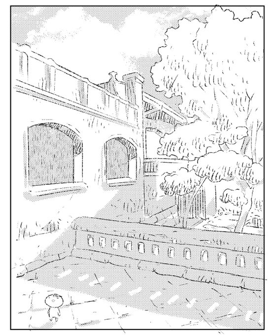 絵柄の模索です。 