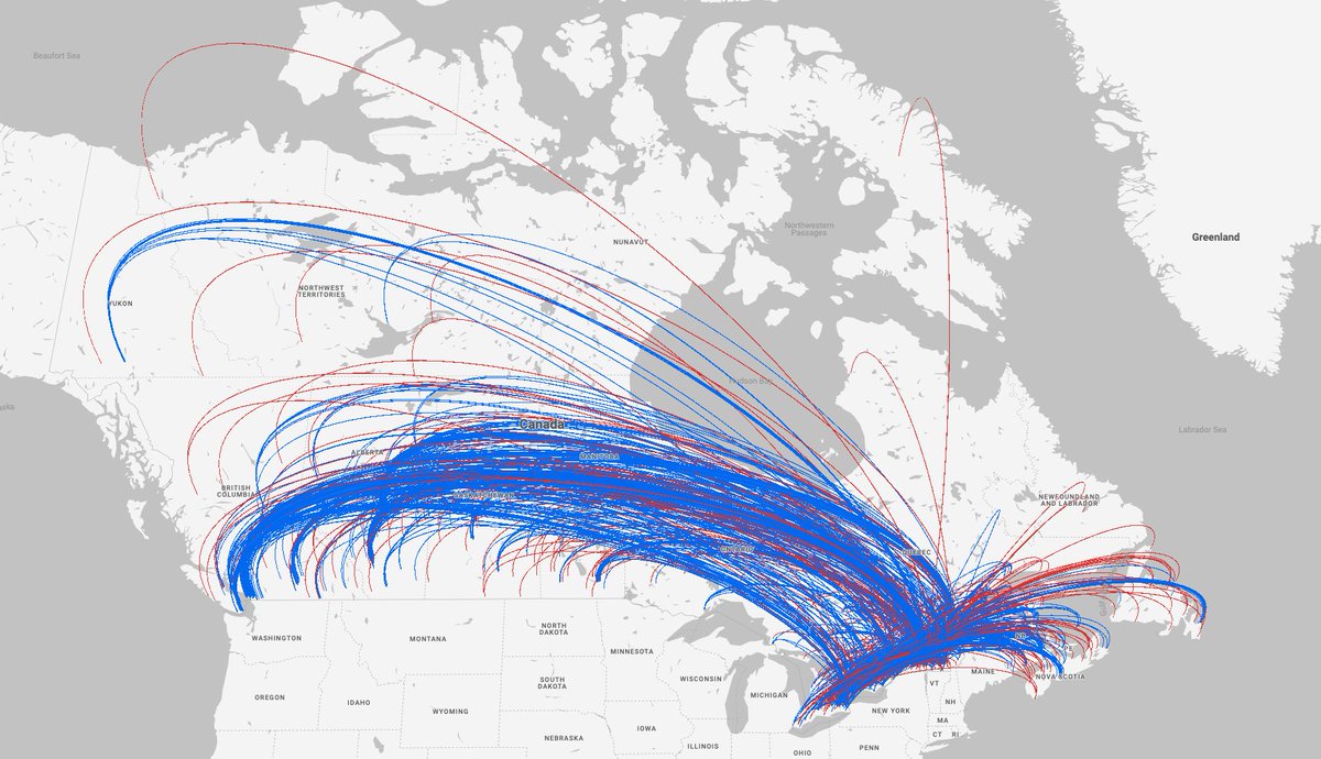This is insanity. 
<a href="/stevenmackinnon/">Steven MacKinnon</a>: <56 hrs til Black Friday &amp; Canada Post is gridlocked in negotiations?! Gov't must intervene. Our Canadian small businesses will suffer otherwise. 

Last holiday season, our merchants lit up this map with orders. The ’24 strike risks wiping it
