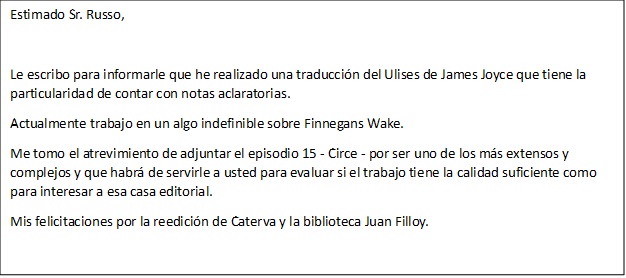 Acá encontré el mail que le mandé al querido (por entonces desconocido para mí) Edgardo Russo, editor de <a href="/elcuencodeplata/">el cuenco de plata</a>
