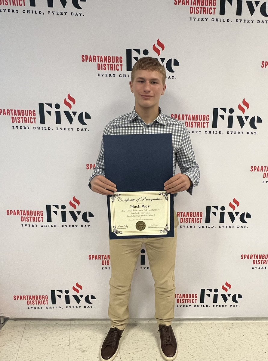 Proud of my baby brother  <a href="/Nashwest9Nash/">Nash West</a> for recognition at D5 board meeting for All Conference in football at Beech Springs Middle.