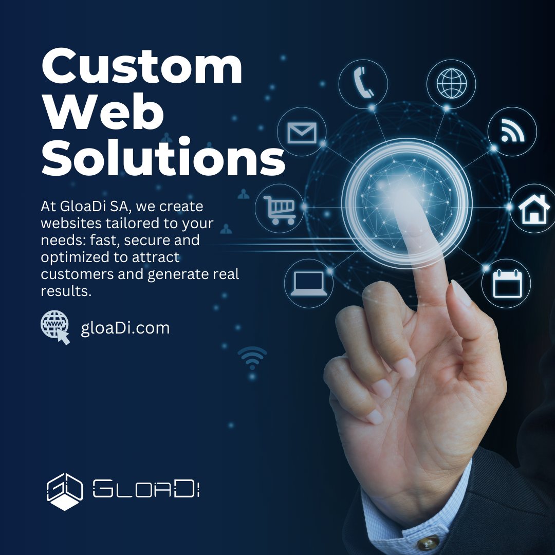 Gloadillc's tweet image. Your website, your best sales tool. We design customized solutions that drive results. Contact us and make it happen.