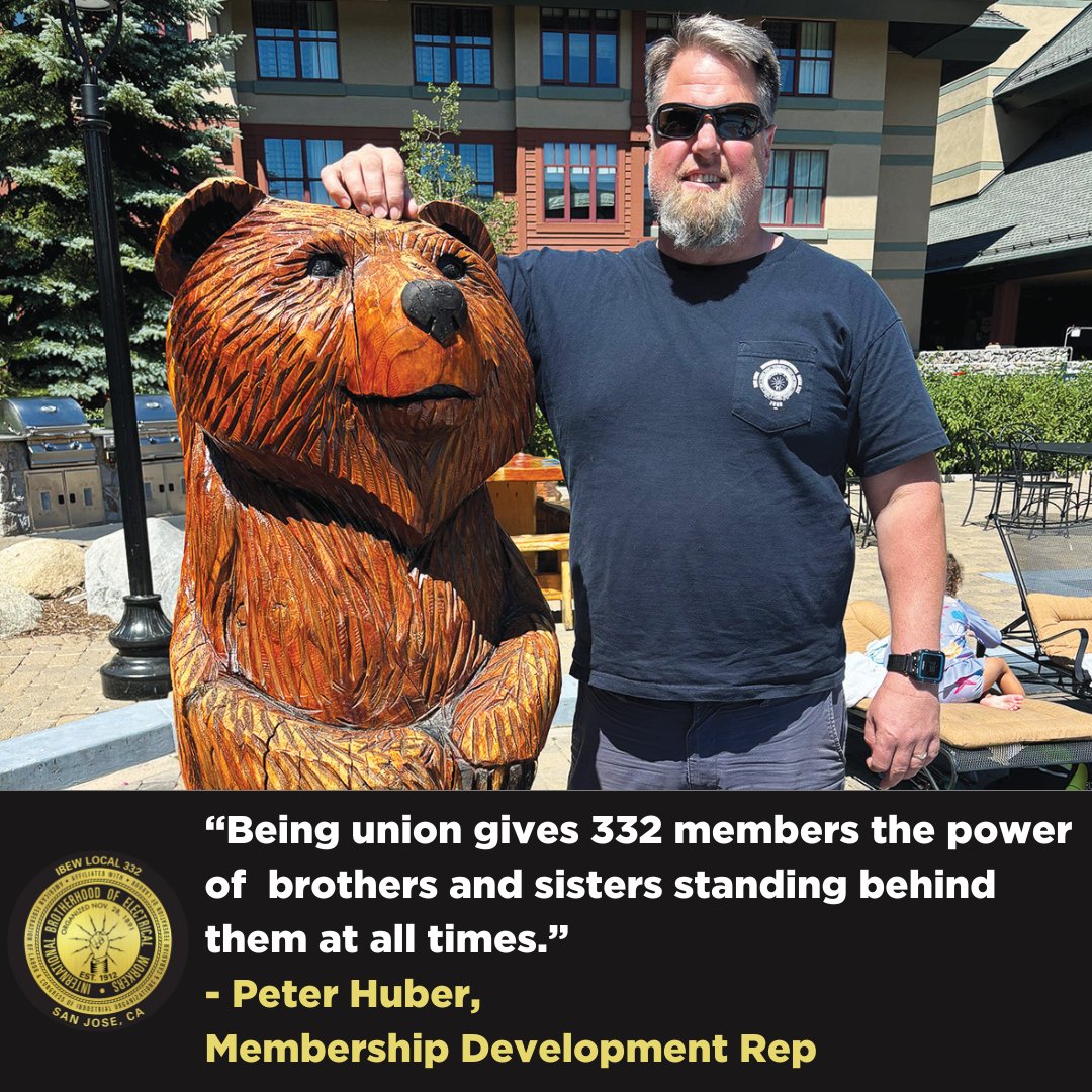 "I like seeing the joy in someone’s face when they feel someone else cares about them."

Learn more about Peter and your other Local 332 business reps here: ibew332.org/newsletter/fal…