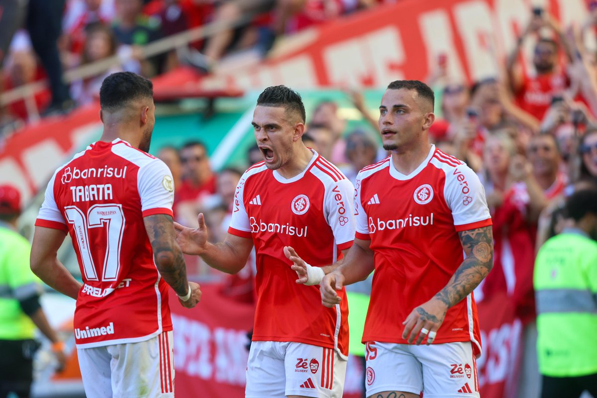 Internacional completa hoje 100 dias sem perder uma partida.

📸 Ricardo Duarte/Internacional