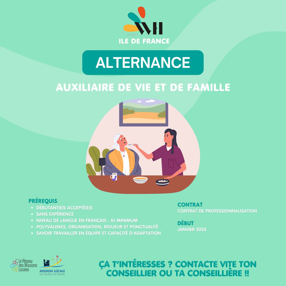 mlbdm94's tweet image. Postule dès maintenant à nos offres de formation !

Besoin de plus d'informations ?

N'hésite pas à contacter ton conseiller ou ta conseillère.

#formation #formationprofessionnelle #alternance #MLBDM #MLBDM94 #MissionLocale