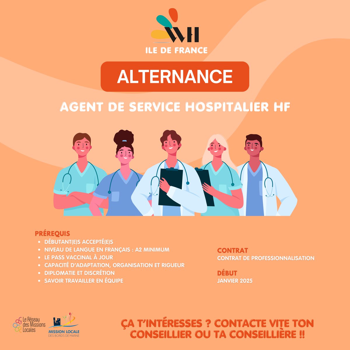 mlbdm94's tweet image. Postule dès maintenant à nos offres de formation !

Besoin de plus d'informations ?

N'hésite pas à contacter ton conseiller ou ta conseillère.

#formation #formationprofessionnelle #alternance #MLBDM #MLBDM94 #MissionLocale