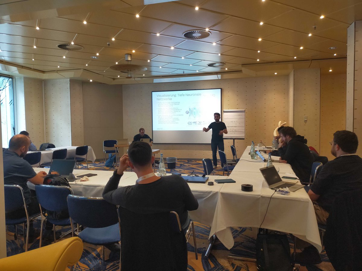 🚀 #ML Fundamentals Bootcamp - Day 2

Led by Martin Stypinski and Christian Fässler, we're diving deep into Neural Networks, hands-on training with popular frameworks, and integrating models into #APIs.

#MLcon #AIBootcamp #MachineLearning